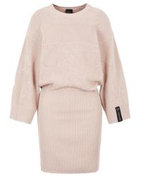 Armani Exchange - Knitted Dress - Lyst