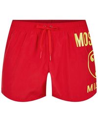 Moschino - Question Mark Swim Shorts - Lyst