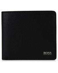 BOSS - Leather Bifold Wallet - Lyst