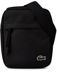 Lacoste - Neocroc Canvas Vertical Camera Bag - Lyst