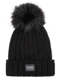 Firetrap - Cable Knit Hat Ladies - Lyst