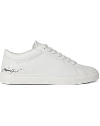 Emporio Armani - Emporio Lthr Sneakrs Sn99 - Lyst