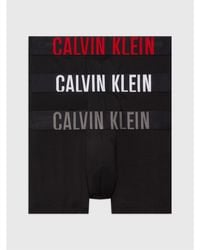 Calvin Klein - 3 Pack Intense Power Trunks - Lyst