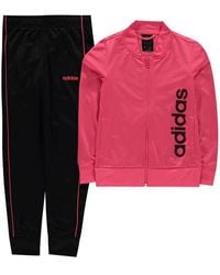 adidas linear tracksuit ladies