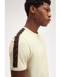 Fred Perry - Tape Tee - Lyst