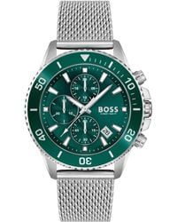 BOSS - Gents Admiral Stainless Steel Strap Watch - Lyst