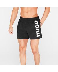 HUGO - Boss Abas Swim Shorts - Lyst