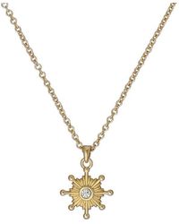 Ted Baker - Crystal Star Pendant Necklace - Lyst