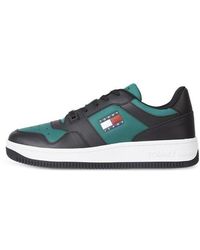 Tommy Hilfiger - Retro Leather Basket Trainers - Lyst