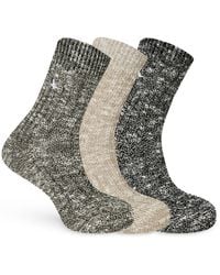 Jack Wills - Jw 3 Pack Boot Socks - Lyst