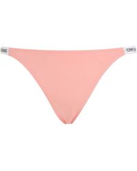 Tommy Hilfiger - S High Leg Thong Tickled Pink Xs - Lyst