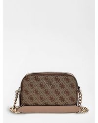 Guess - Noelle Aop Camera Bag - Lyst