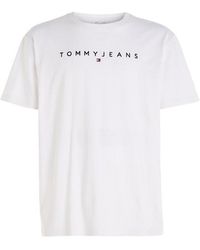 Tommy Hilfiger - Tj Linear Logo Tee Sn43 - Lyst