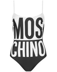 Moschino - U Logo Swimsuit - Lyst