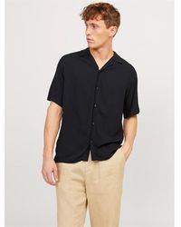 Jack & Jones - Solid Resort Short Sleeve Shirt - Lyst