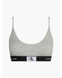 Calvin Klein - Lightly Underlined Bralette - Lyst