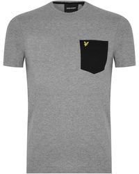 Lyle & Scott - Contrast Pocket T Shirt - Lyst