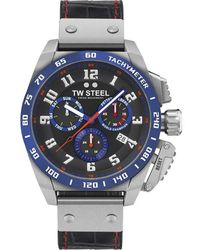 TW Steel - Racer Stainless Steel Classic Analogue Quartz Watch - Lyst