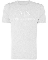 Armani Exchange - Logo T-shirt - Lyst