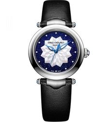 Emile Chouriet - Ladies Swiss Dream Night Black Automatic Watch - Lyst