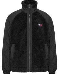 Tommy Hilfiger - Tjm Mix Media Sherpa Jacket - Lyst