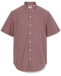 Timberland - Suncook Poplin Short Sleeve Shirt - Lyst
