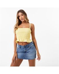 Jack Wills - Shirred Cami Top - Lyst