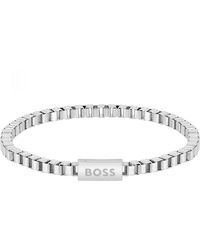 BOSS - Gents Jewellery Chain For Him Bracelet - Lyst