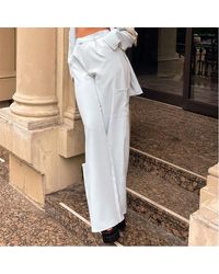 I Saw It First - Premium Tailored Wide Leg Trousers - Lyst