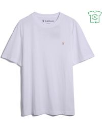 Farah - Alexander Regular Fit Circular T Shirt - Lyst