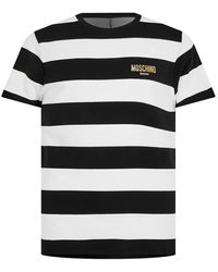 Moschino - Stripe Print T Shirt - Lyst