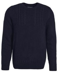 Barbour - Foremast Knitted Crewneck Sweatshirt - Lyst