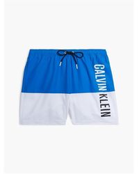 Calvin Klein - Intense Power Medium Drawstring Swim Shorts - Lyst
