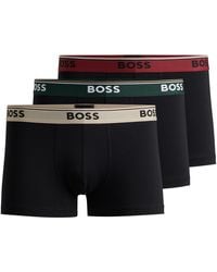 BOSS - 3 Pack Power Boxer Shorts - Lyst