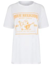 True Religion - Boyfriend T-shirt - Lyst