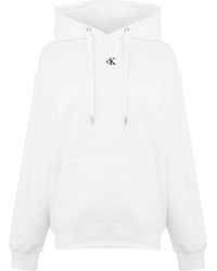 Calvin Klein - Ck Embro Relaxed Hoodie - Lyst