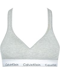 Calvin Klein - Modern Cotton Bralette Lightly Lined - Lyst