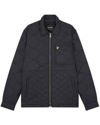 Lyle & Scott - Lyle Quilted Os Sn99 - Lyst