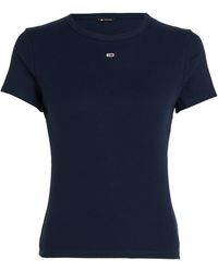 Tommy Hilfiger - Tjw Slim Essential Rib Ss - Lyst