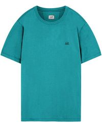 C.P. Company - Short Sleeve Basic Logo T Shirt - Lyst