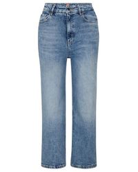 BOSS - Marlene High-rise Jeans - Lyst