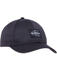 Calvin Klein - Mono Logo Patch Cap - Lyst