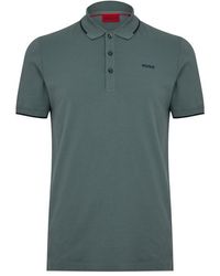 HUGO - Dinoso Polo Shirt - Lyst