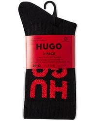 HUGO - 3P Qs Rib Stencil Cc 10261117 - Lyst