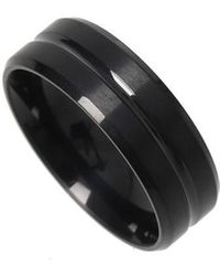 Fabric - Stainless Steel Ring - Lyst