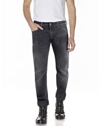 Replay - Grover Straigt Jeans - Lyst
