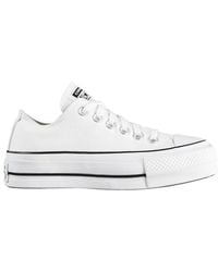Converse - Chuck Taylor All Star Lift Low Top Casual Sneakers From Finish Line - Lyst