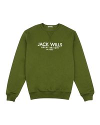 Jack Wills - Jw Belvue Logo Sweatshirt - Lyst