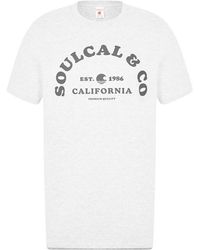 SoulCal & Co California - Large Logo T Shirt - Lyst