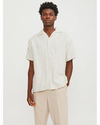 Jack & Jones - Cabana Stripe Short Sleeve Shirt - Lyst